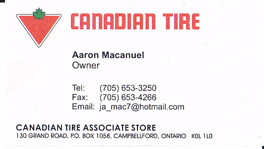 Campbellford Canadian Tire
